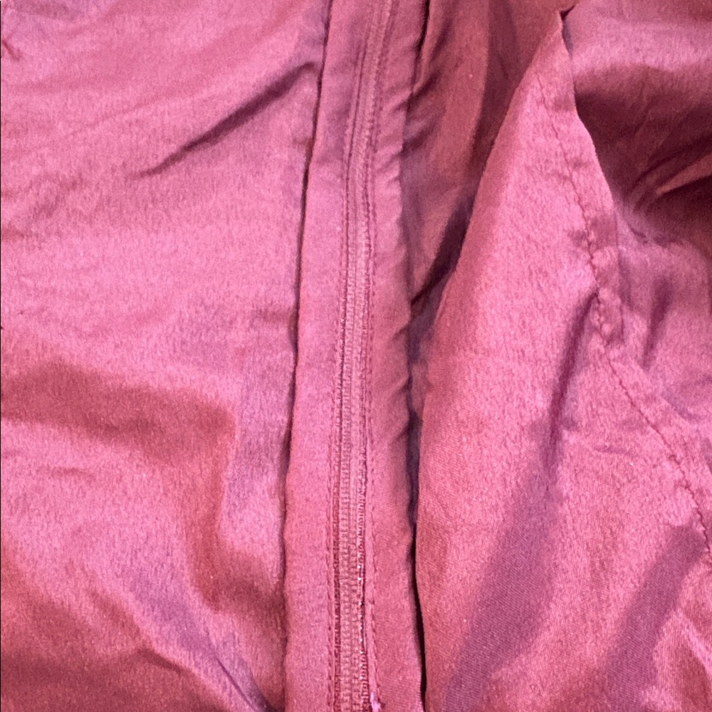 Papell Boutique Evening Burgundy and Black Silk Sleeveless Top XL - Picture 11 of 14